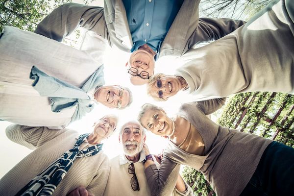 Senior people portrait