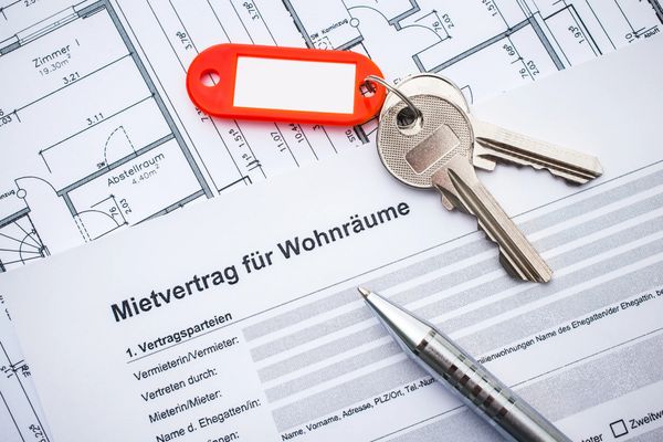 Mietvertrag für Wohnräume